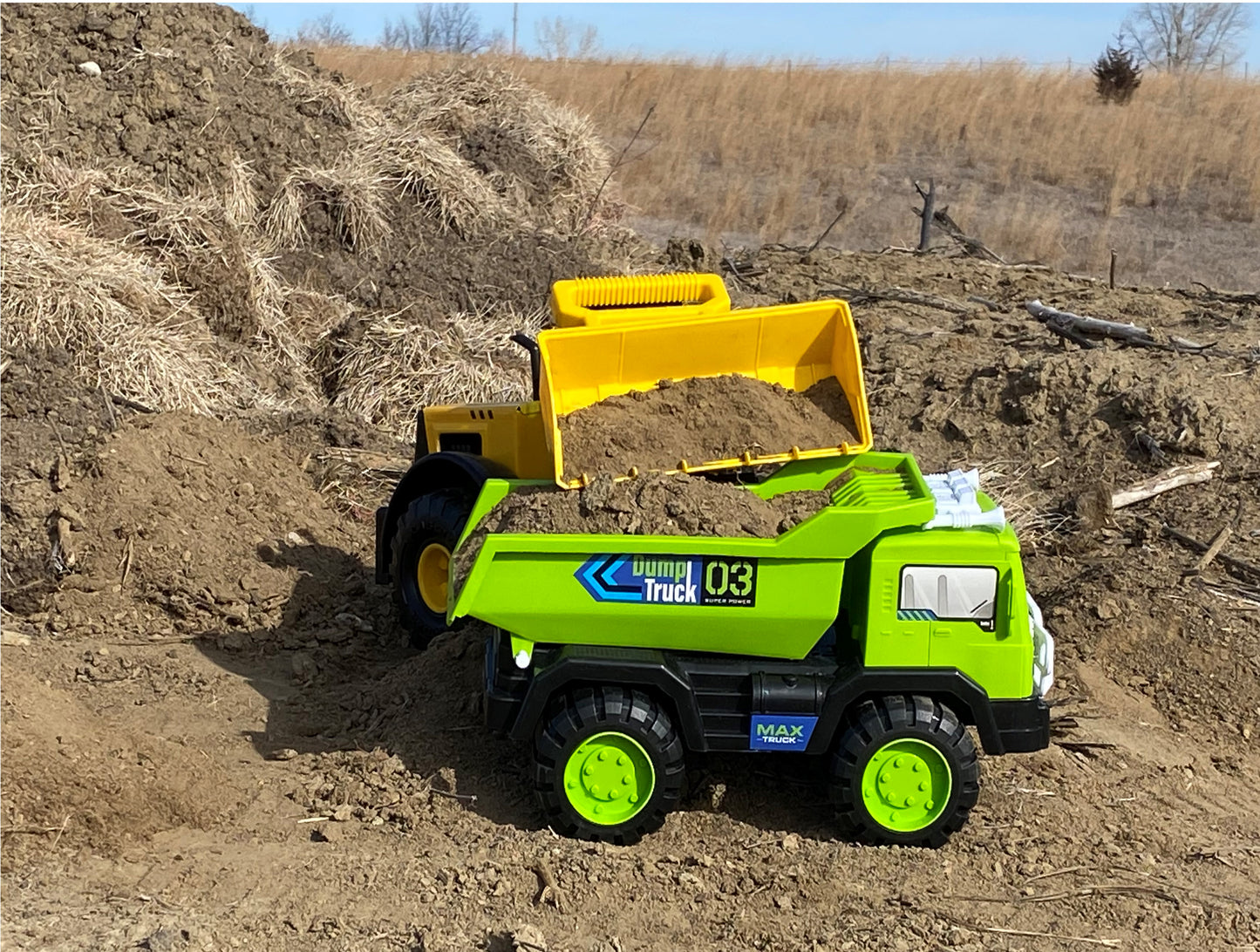 Big Green Dump Truck