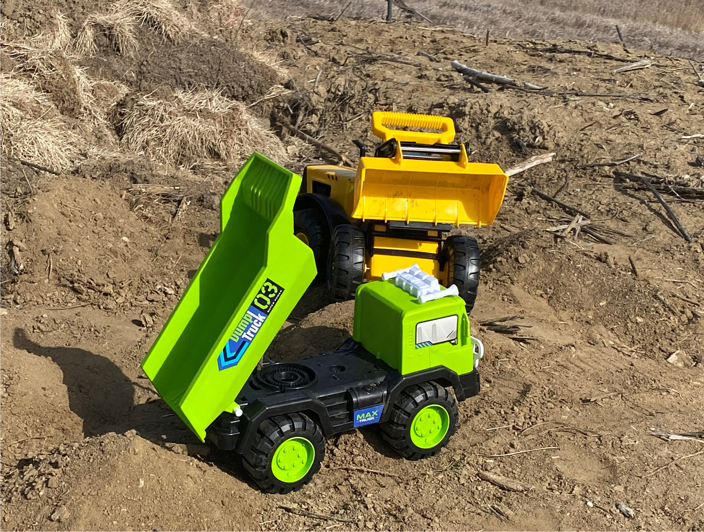 Big Green Dump Truck