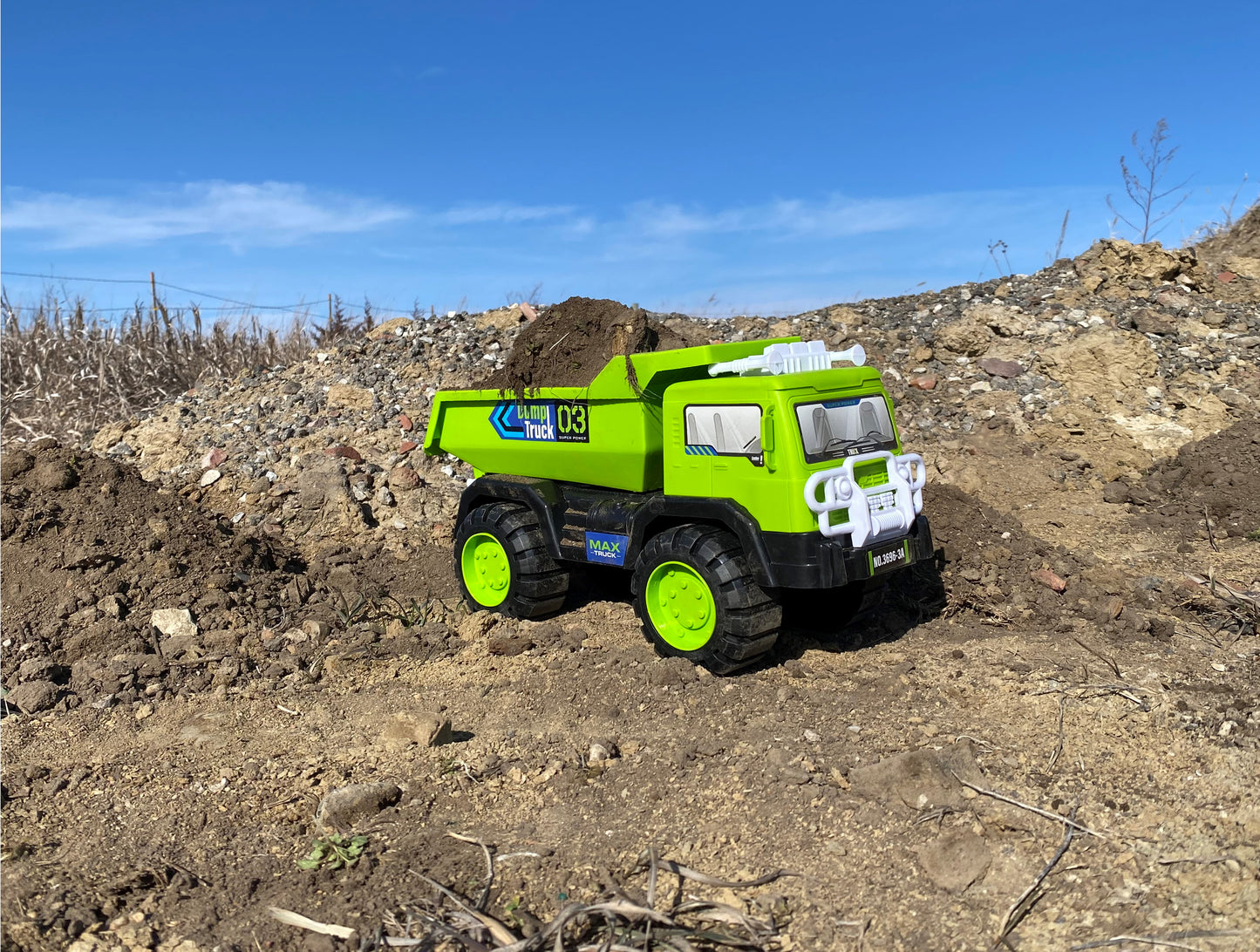 Big Green Dump Truck