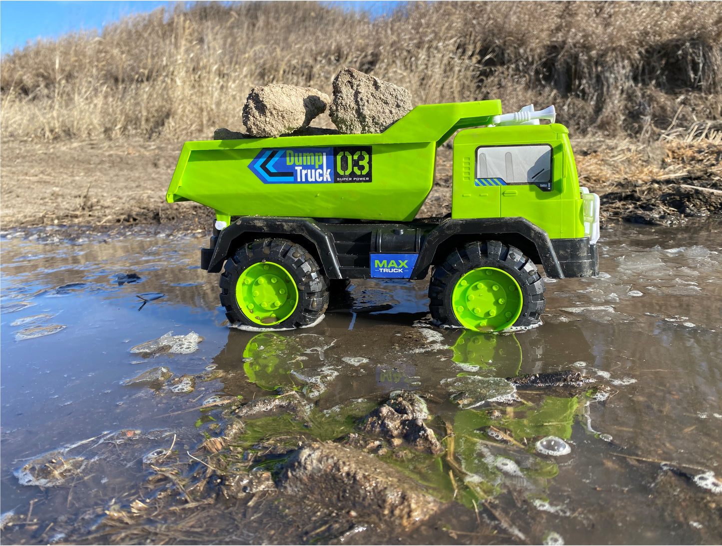 Big Green Dump Truck
