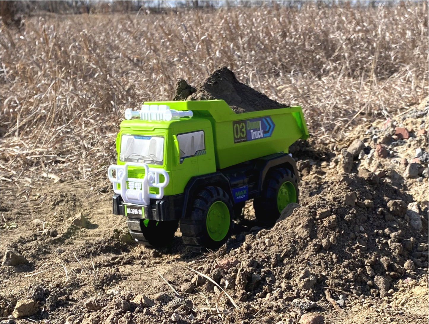 Big Green Dump Truck