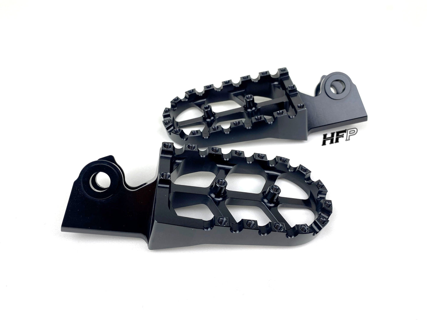 5.7 Inch Big Foot Pegs for Honda CT125 Trail and Hunter Cub. Fits years 2020 to present Honda CT 125 Trail and CT 125 Hunter Cub